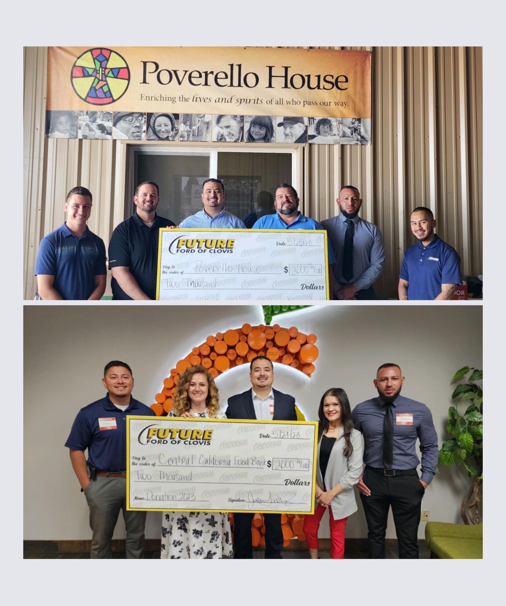 Poverello House and Central CA Food Bank