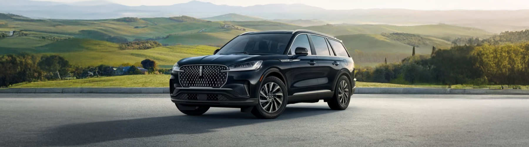 2025 Lincoln Aviator with nature in the background