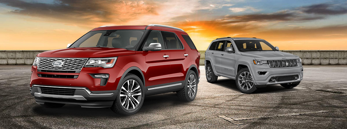 Compare the 2018 Ford Explorer near Jackson, NJ