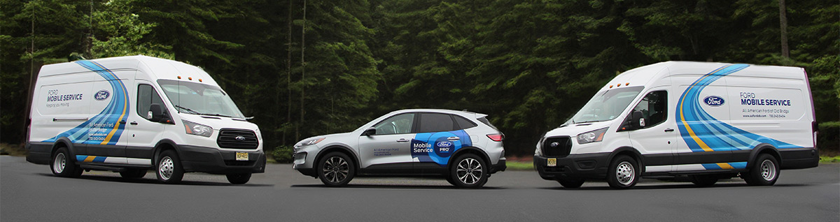 Mobile Service Vehicles lineup