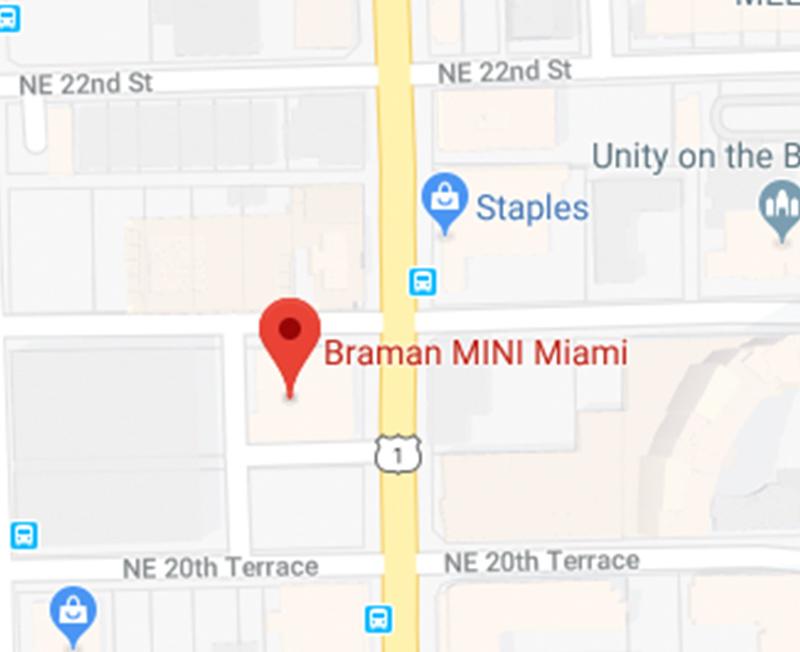 Directions to Braman MINI of Miami