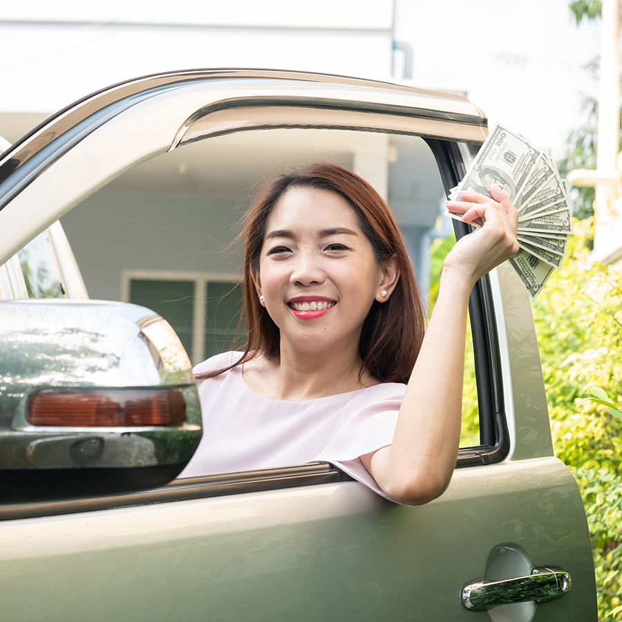 Happy Customer after saving money