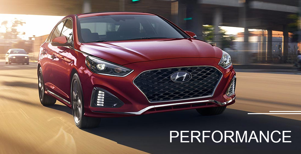 2018 Hyundai Sonata exterior motion shot