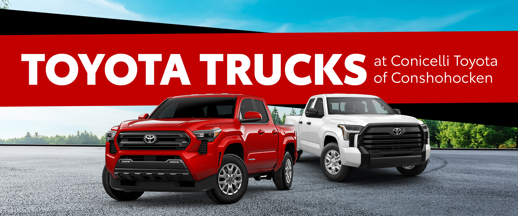 Toyota Trucks at Conicelli Toyota of Conshohocken