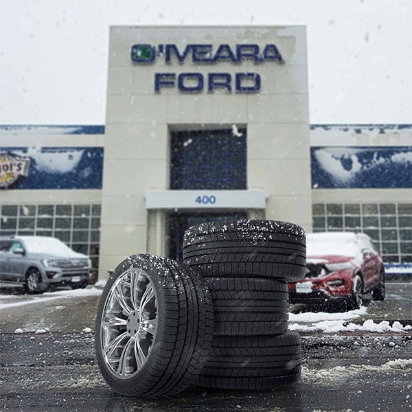 Tires outside of dealership