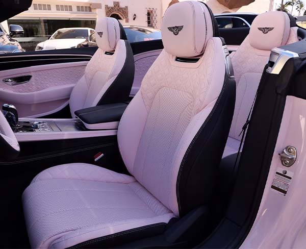 Bentley Continental GTC Mulliner W12 Convertible Interior seats