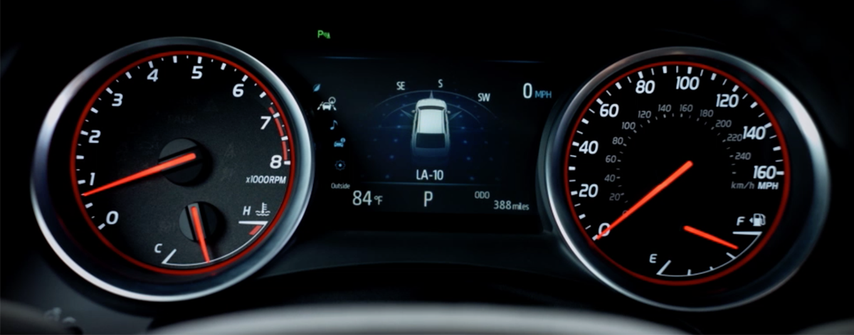 speedometer symbols