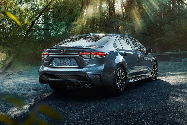 2020 Toyota Corolla rear