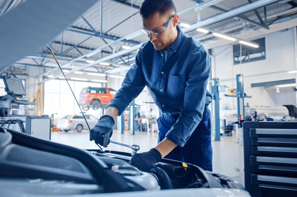 Oil change service