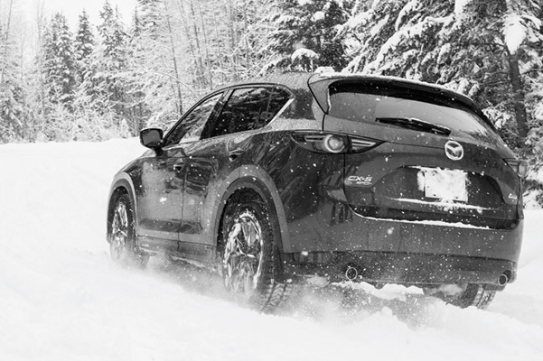 2019 Mazda CX-5 in the snow