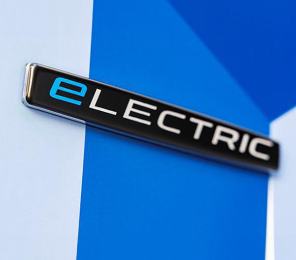 the 2024 Mercedes-Benz electric badge