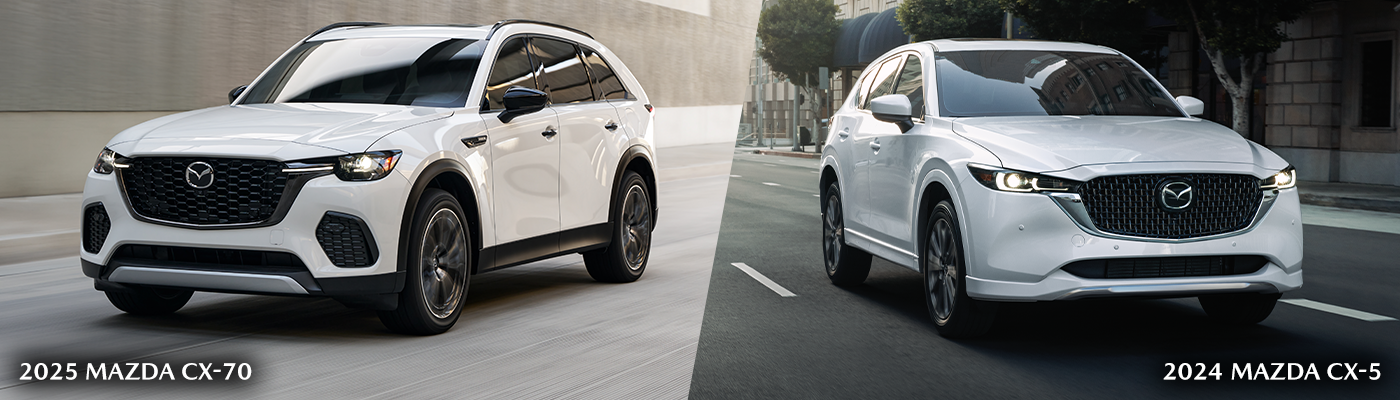 2025 Mazda CX-70 vs. Mazda CX-5
