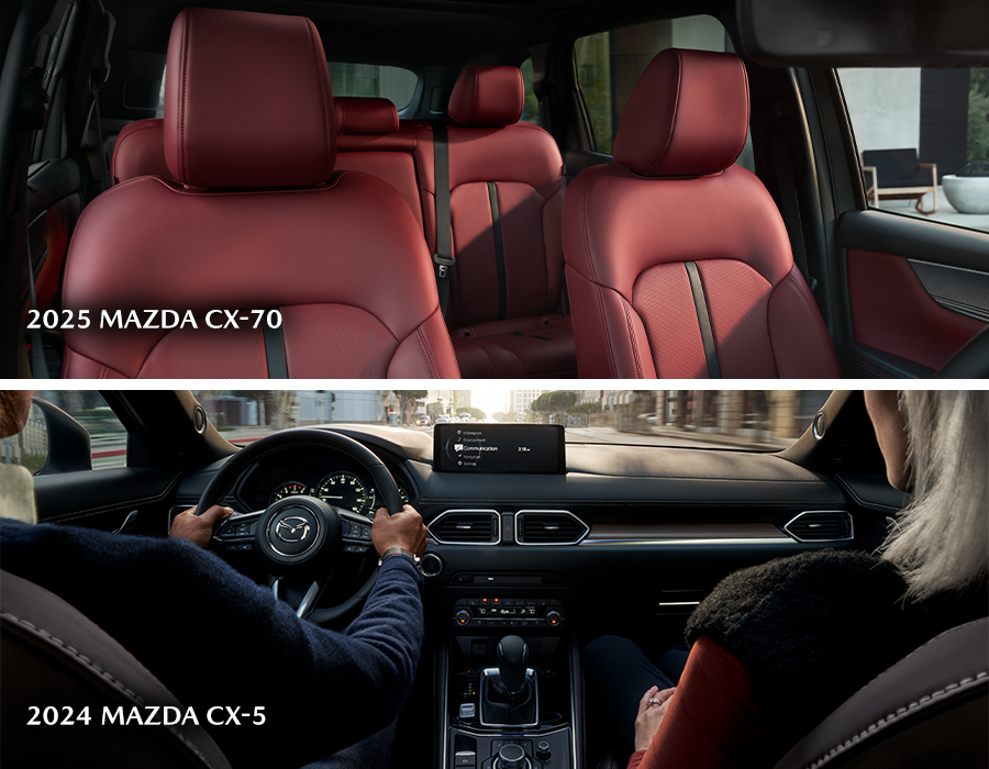 2025 Mazda CX-70 vs. Mazda CX-5