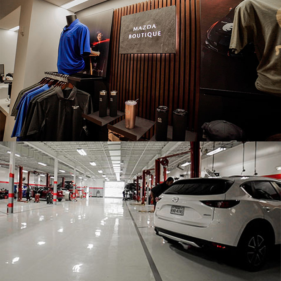 North Park Mazda showroom