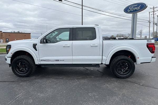 Side view of a Roush Vehicle