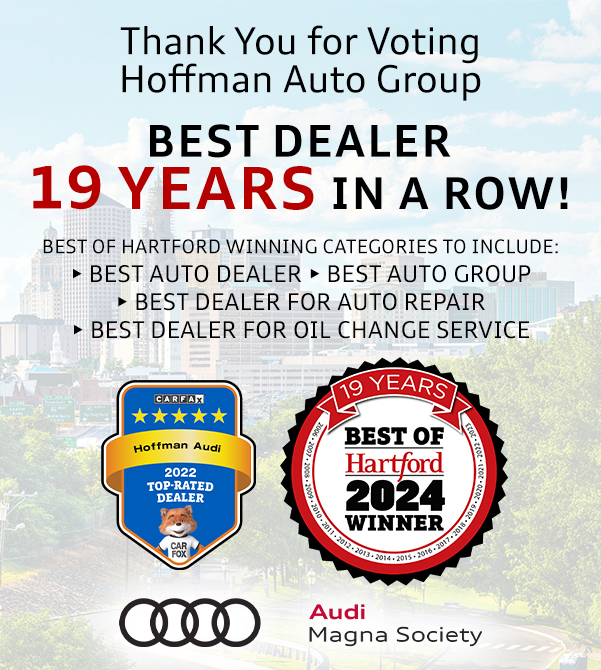 About Hoffman Audi of East Hartford Connecticut Audi Dealer