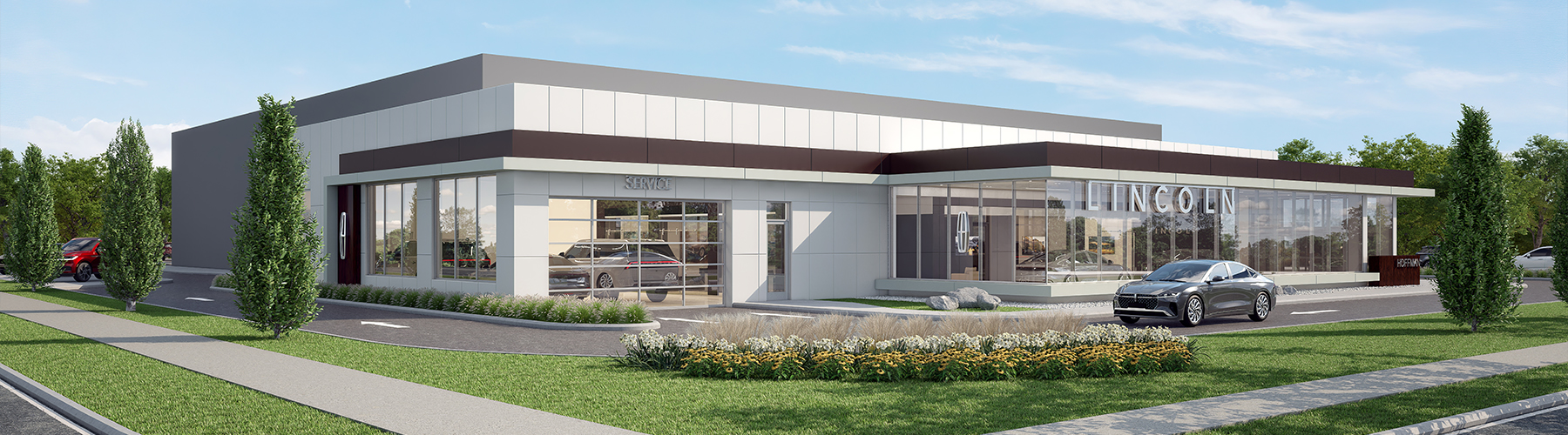 Hoffman Lincoln Vitrine Dealership