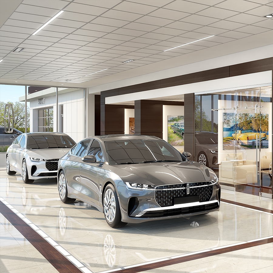 Hoffman Lincoln Vitrine Dealership