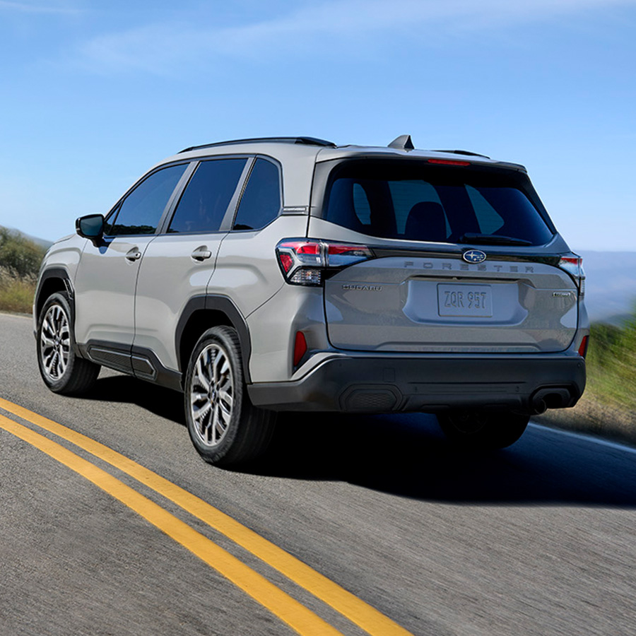 A redesigned 2025 Subaru Forester SUV.