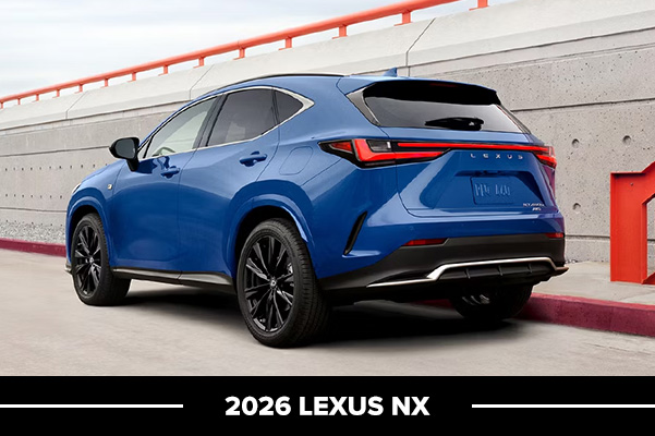 Exterior of the Lexus NX F SPORT Handling in Atomic Silver.