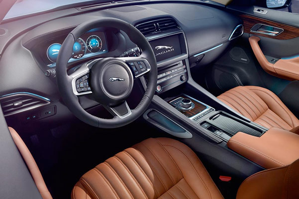 2019 Jaguar F-PACE Interior & Technology