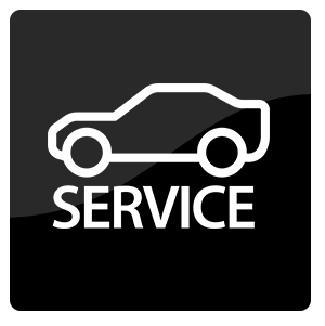 service light on car