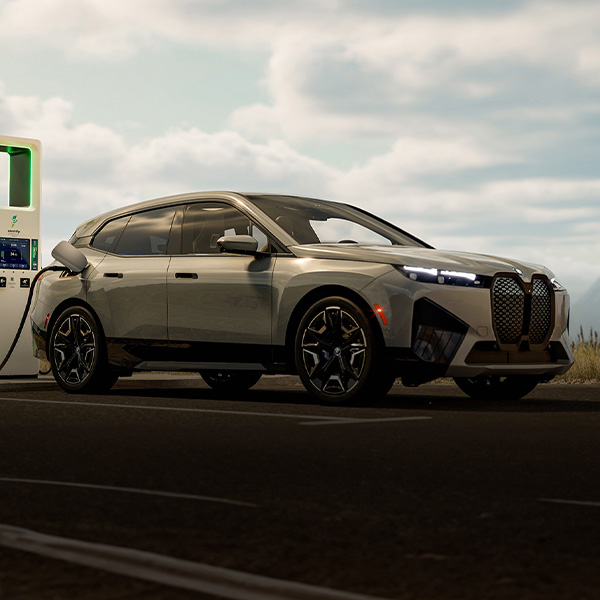 Shot of the 2025 BMW iX SUV