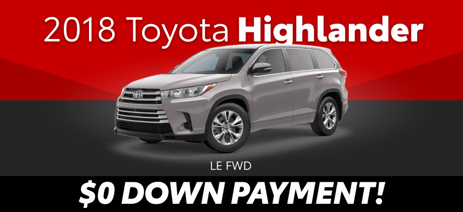 2018 Toyota Highlander LE FWD