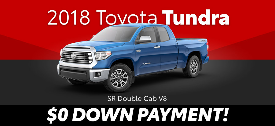 2018 Toyota Tundra SR Double Cab V8