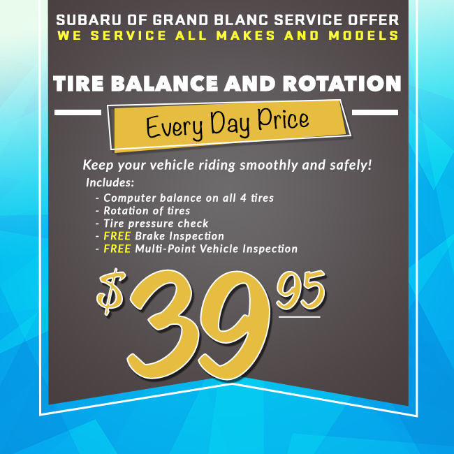 Tire Balance and Rotation