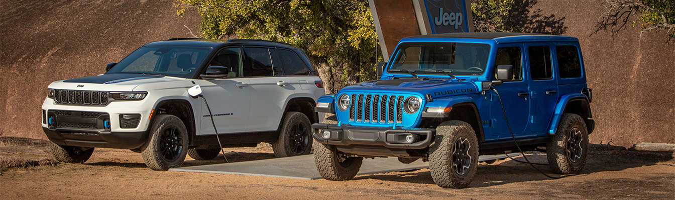 Jeep EVs Charging